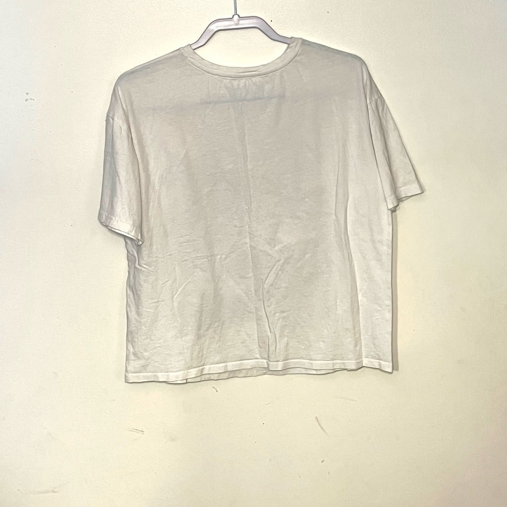 Ole by Koton size M (teenage) white graphic tee. EUC. - Picture 7 of 13